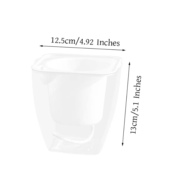 Transparent Self-Absorbent planter